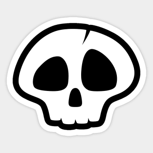 Boneheadz Skull Sticker